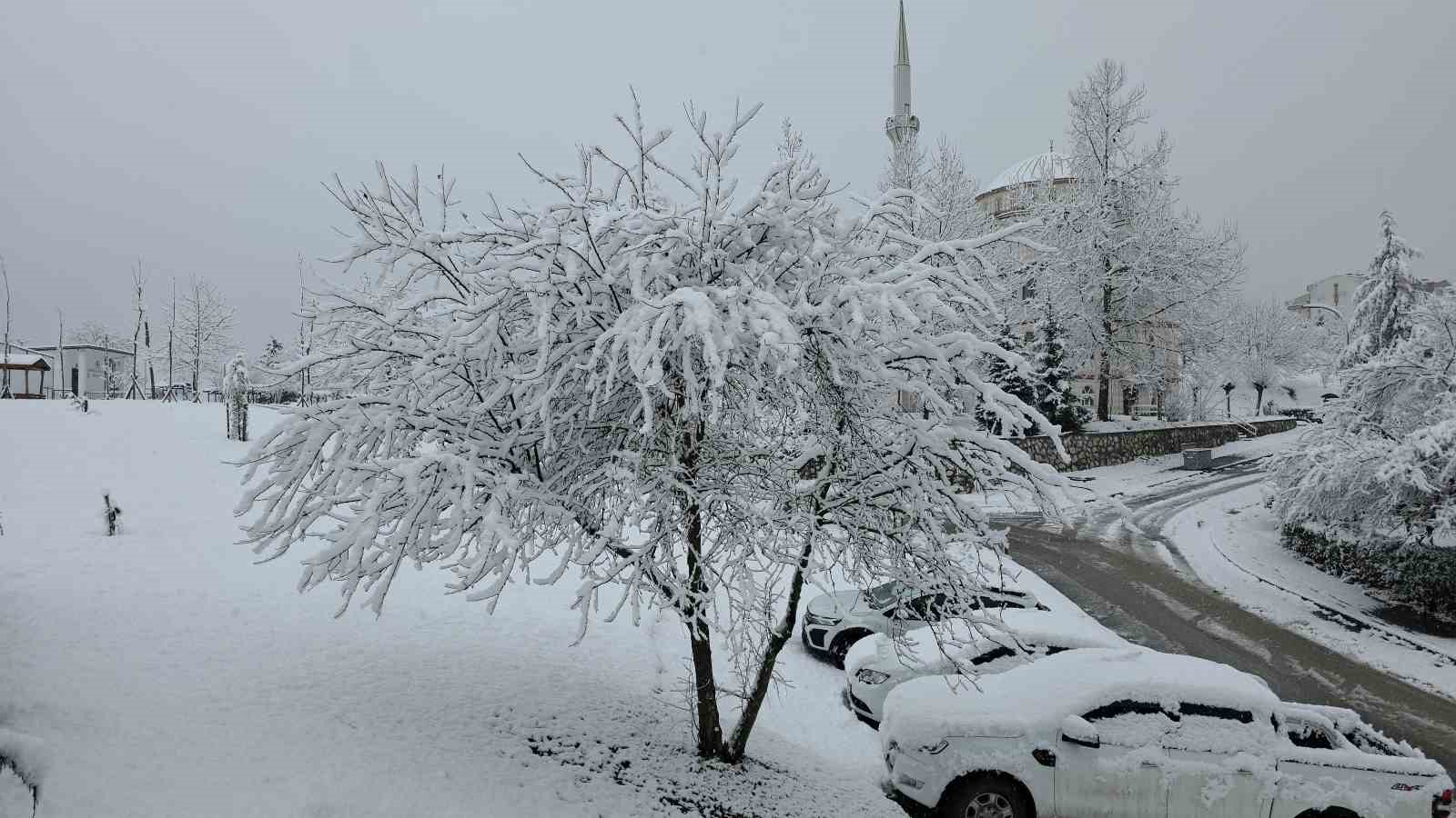 D&uuml;zce&rsquo;de kar s&uuml;rprizi
