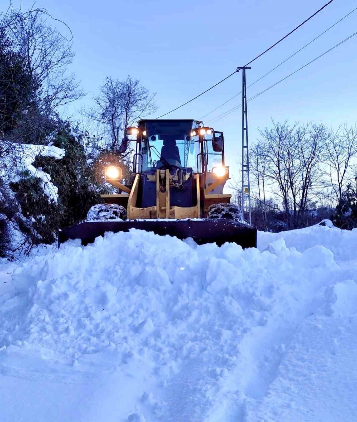 Giresun&rsquo;da 367 k&ouml;y yolu ulaşıma kapandı
