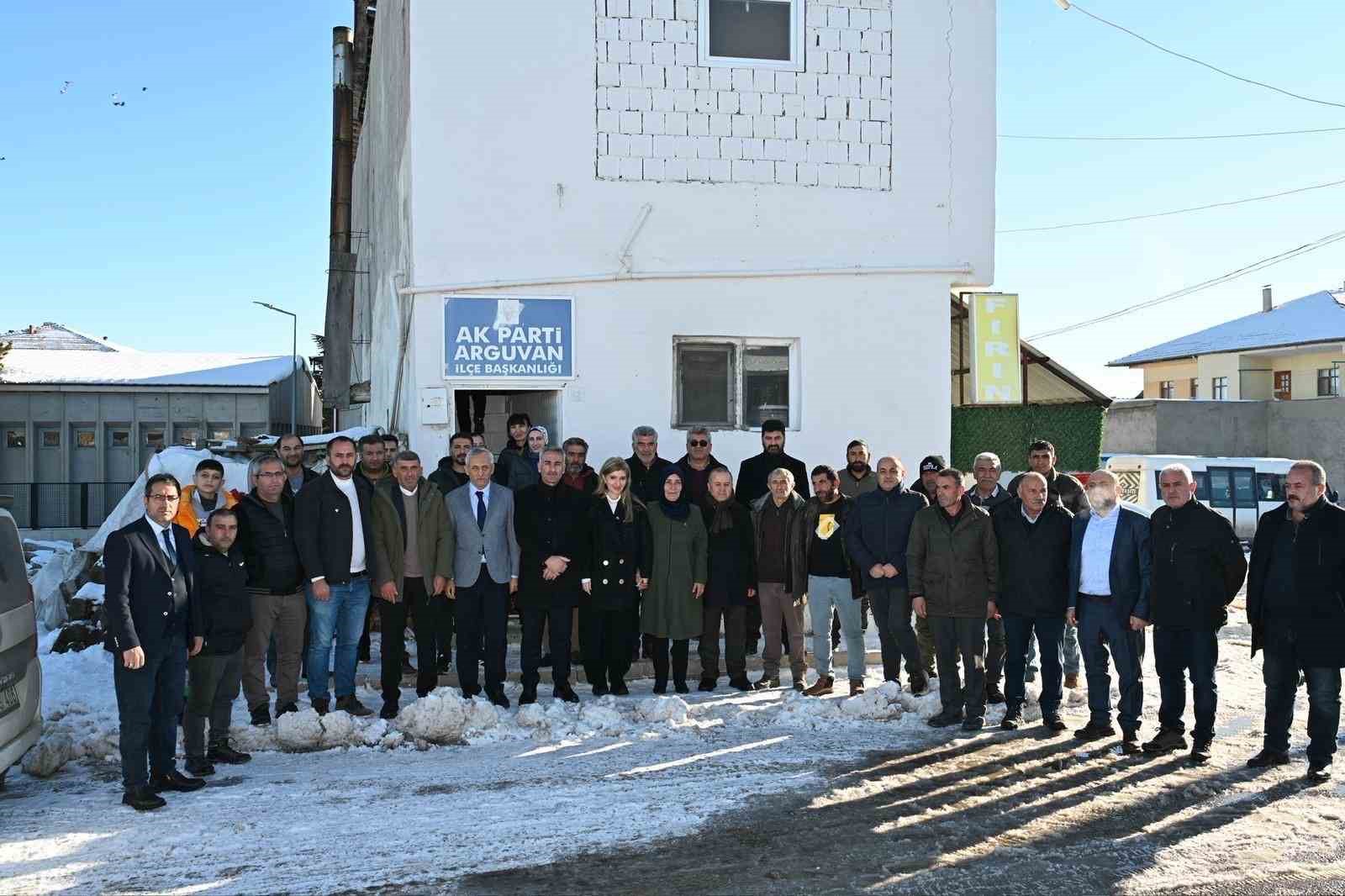 Arguvan&rsquo;da siyasetin sıcak y&uuml;z&uuml;
