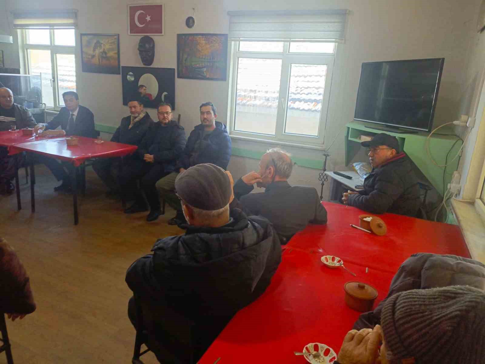 Kaymakam Kara&rsquo;dan G&uuml;m&uuml;şdere K&ouml;y&uuml;&rsquo;ne ziyaret
