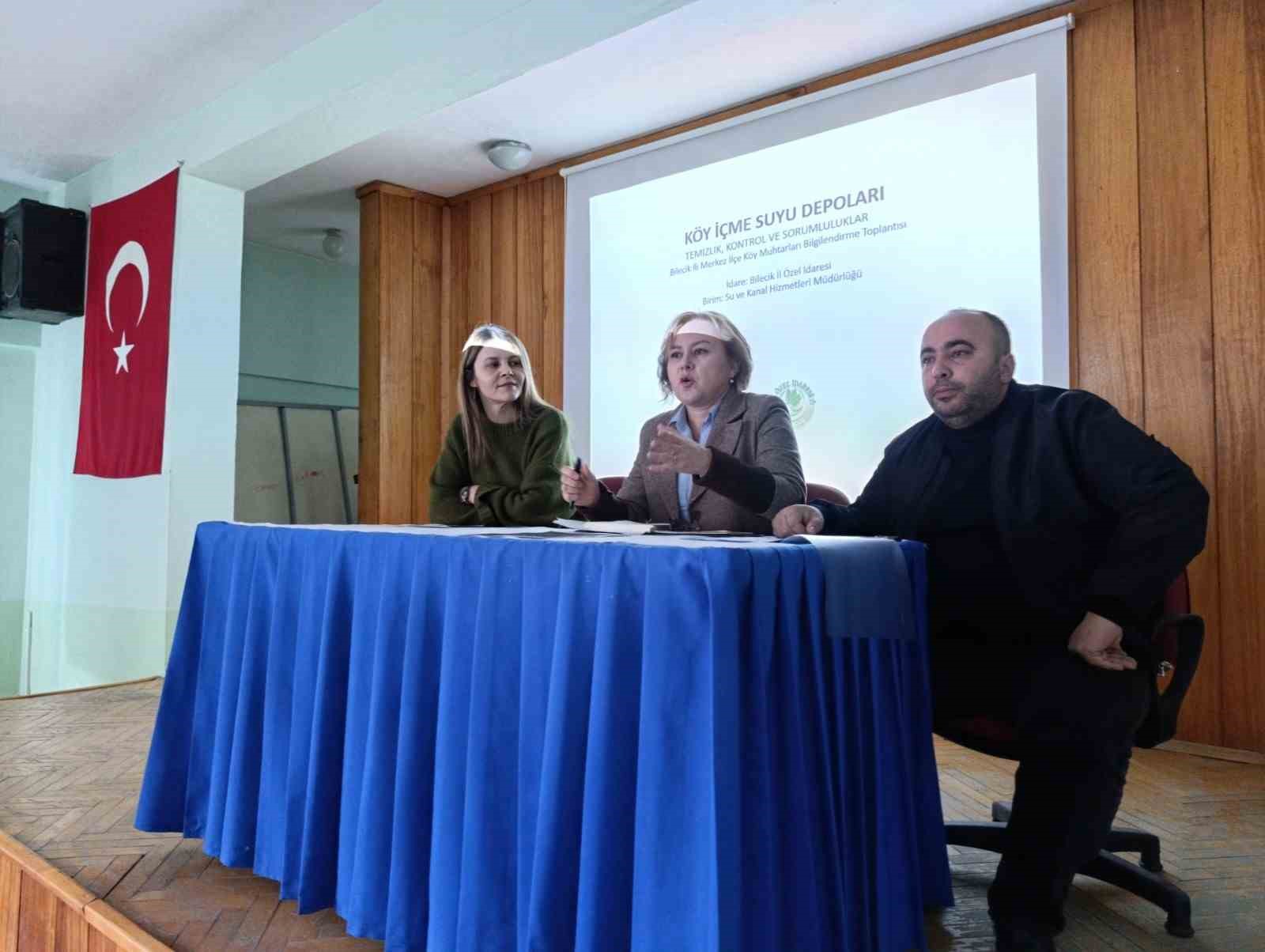 K&ouml;ylerin su geleceği masaya yatırıldı
