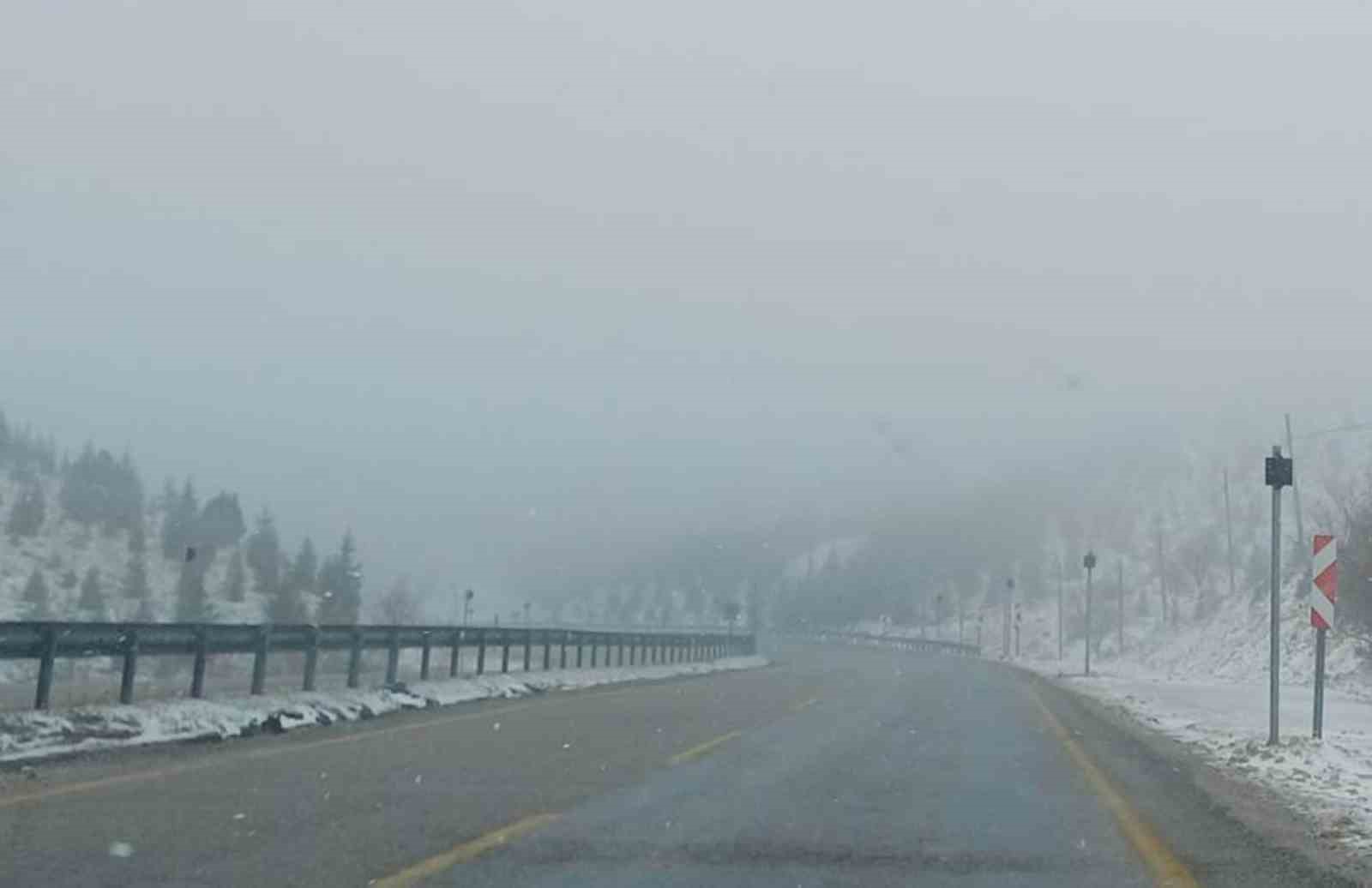 Açılan Sertavul Geçidi’nde ulaşım kontrollü sağlanıyor