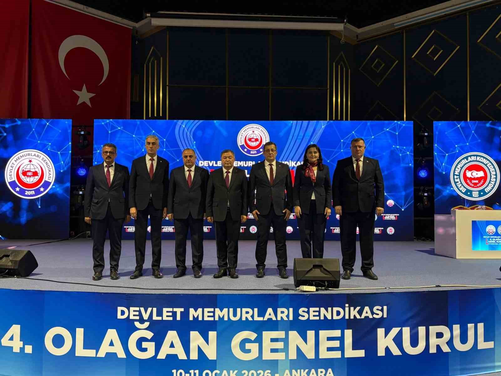 DMS Genel Başkanı Cengiz: "Genel yetkiyi alarak memurun ger&ccedil;ek sesini o masaya yumruk gibi vuracağız"
