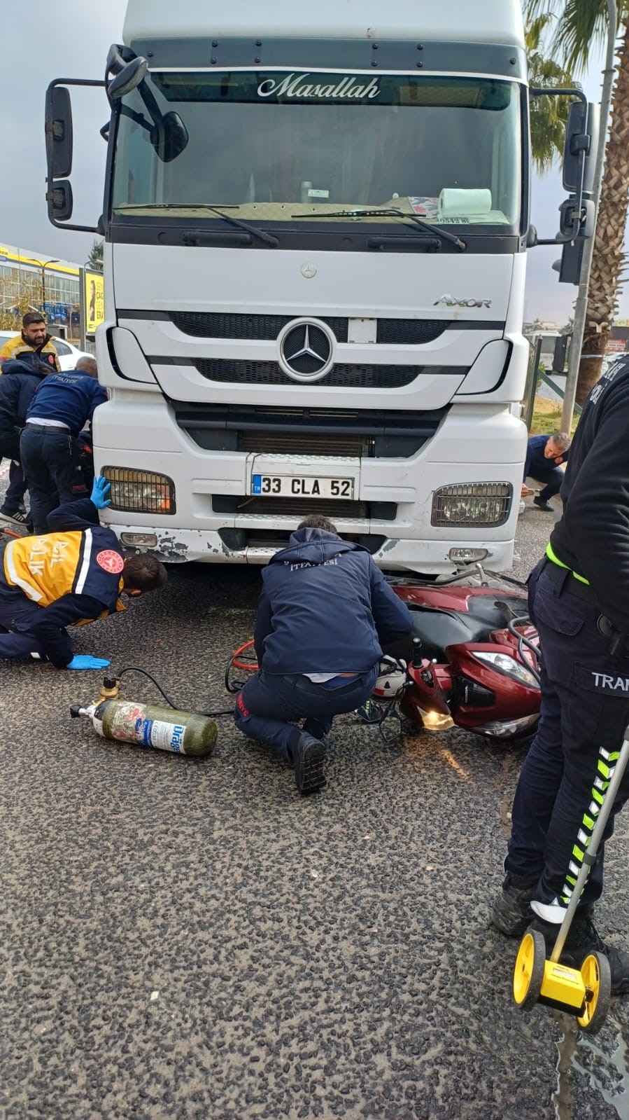 Şanlıurfa&rsquo;da tır ile motosiklet &ccedil;arpıştı: 1 &ouml;l&uuml;
