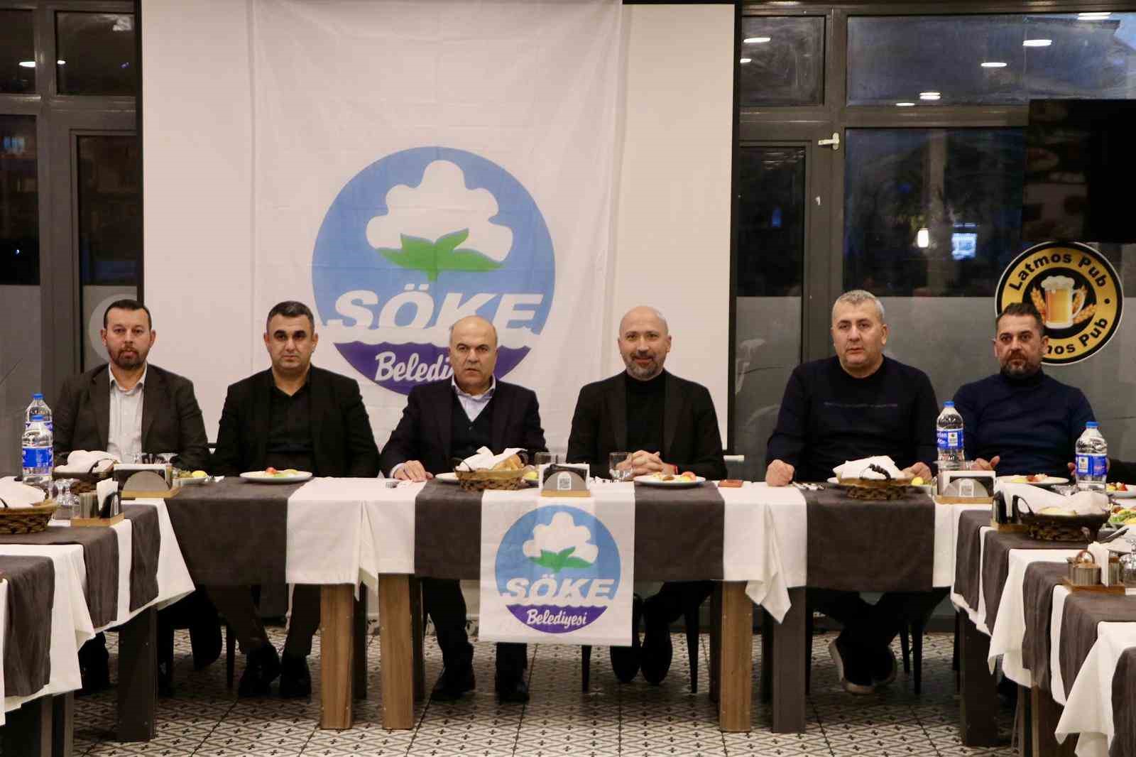 Başkan Arıkan, S&ouml;ke basınıyla buluştu
