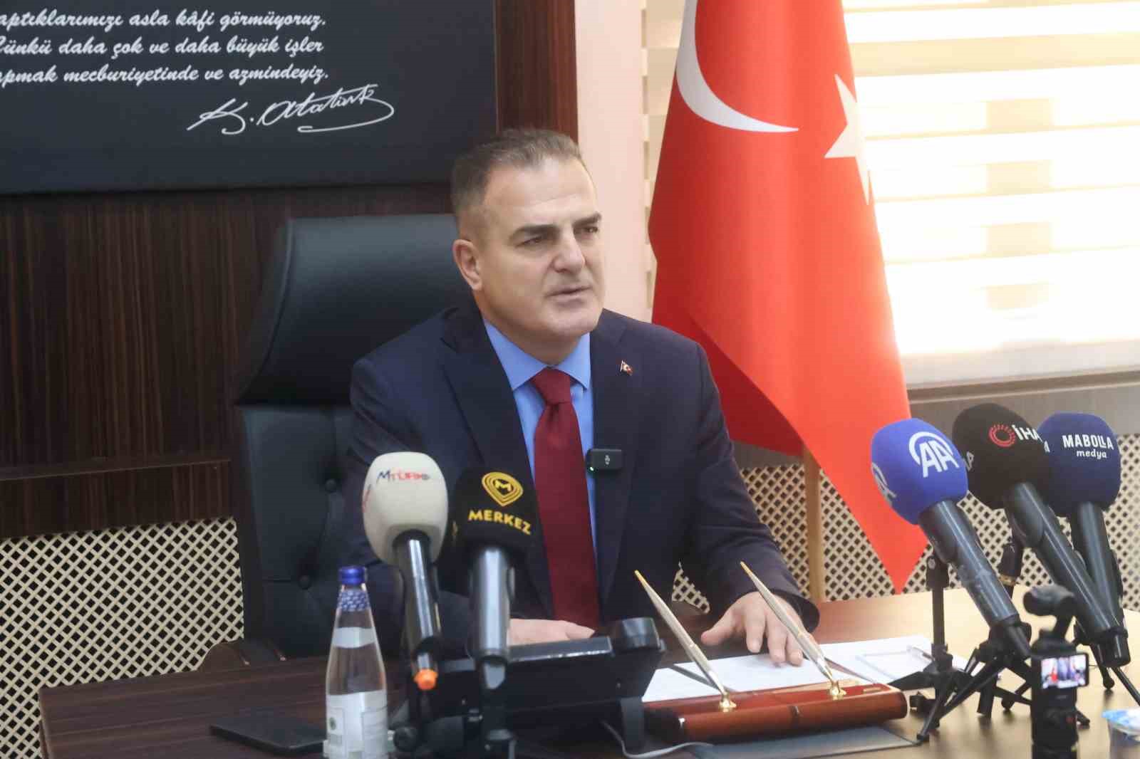 Vali Akbıyık 2025 yılı asayiş-g&uuml;venlik rakamlarını değerlendirdi
