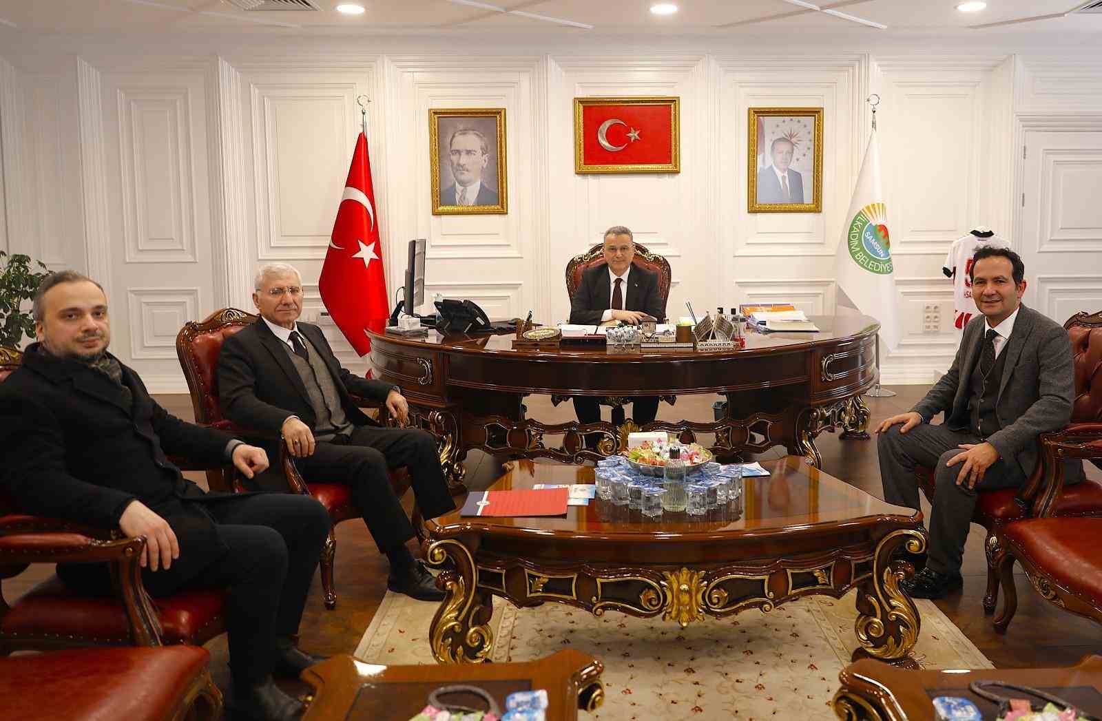 OMÜ’den kampüs altyapısı ve su güvenliği için temaslar