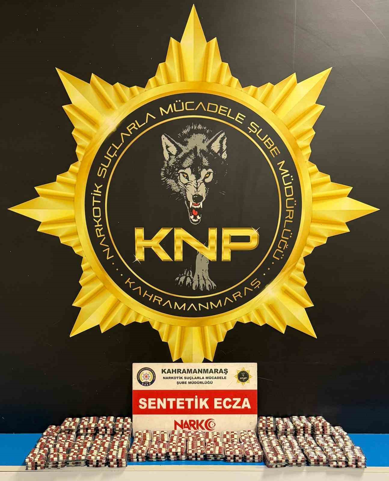 Kahramanmaraş’ta uyuşturucu operasyonları: 4 tutuklama