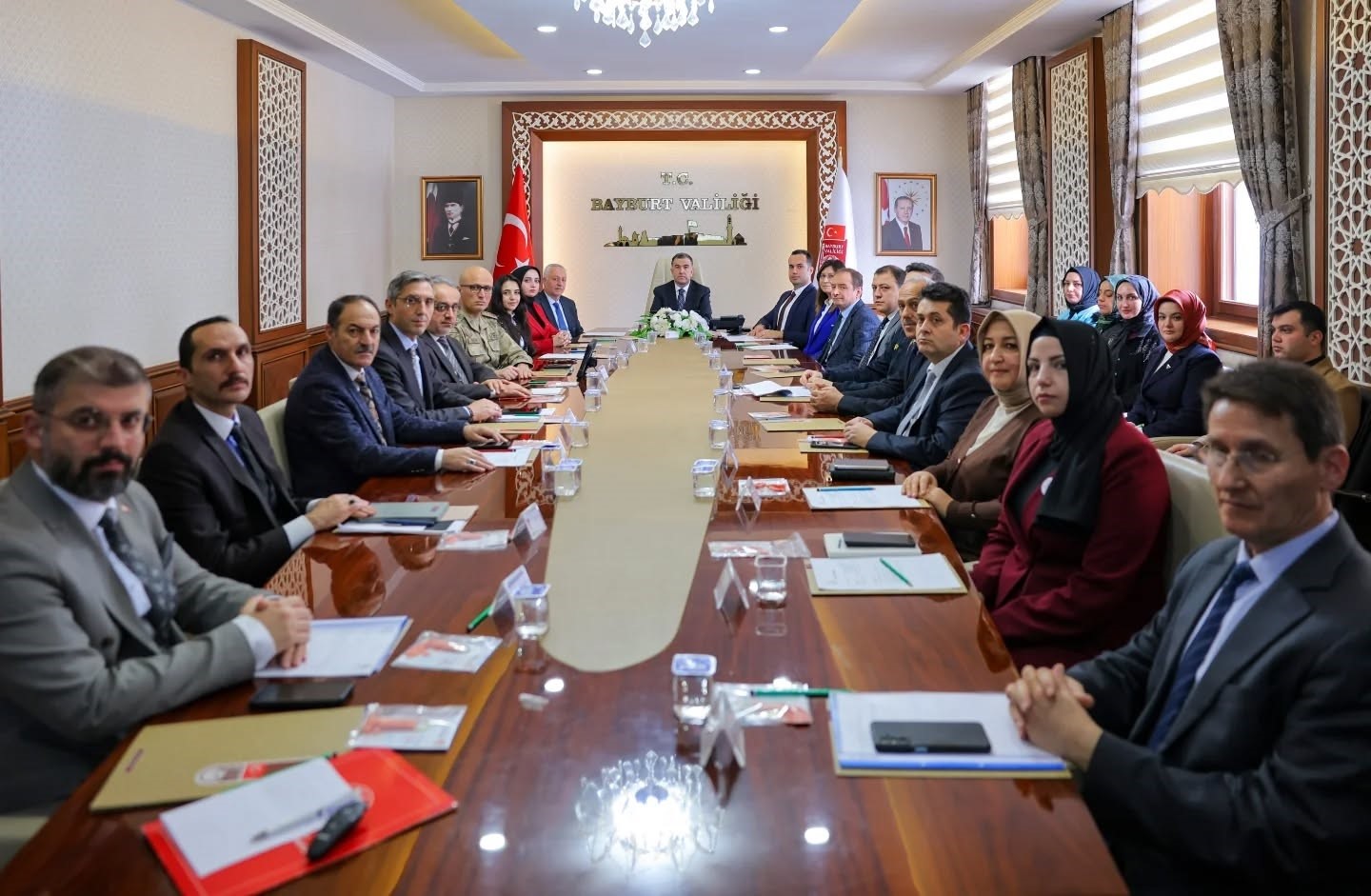 Bayburt’ta kadına yönelik şiddetle mücadele toplantısı