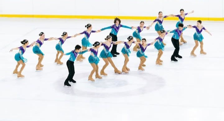 Kocaeli takımları, senkronize buz pateninde k&uuml;rs&uuml;y&uuml; kaptırmadı
