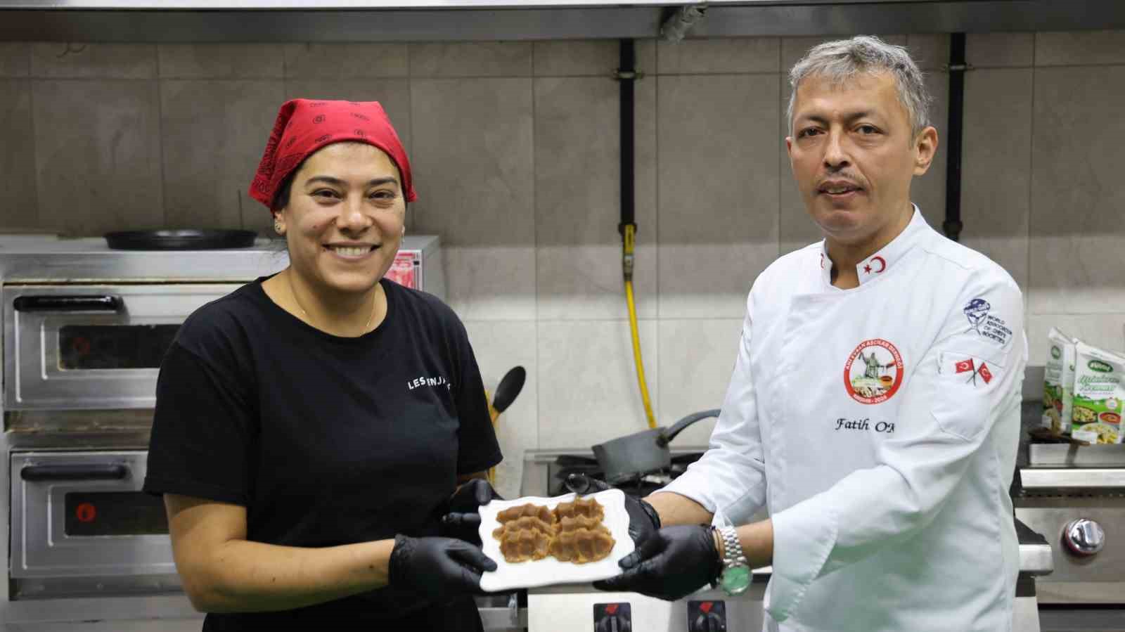 Kırşehir’de soğuk havalara karşı asırlık lezzet: "Ahi helvası"