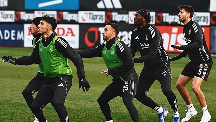 Beşiktaş’ta Ankara Keçiörengücü maçı hazırlıkları devam etti