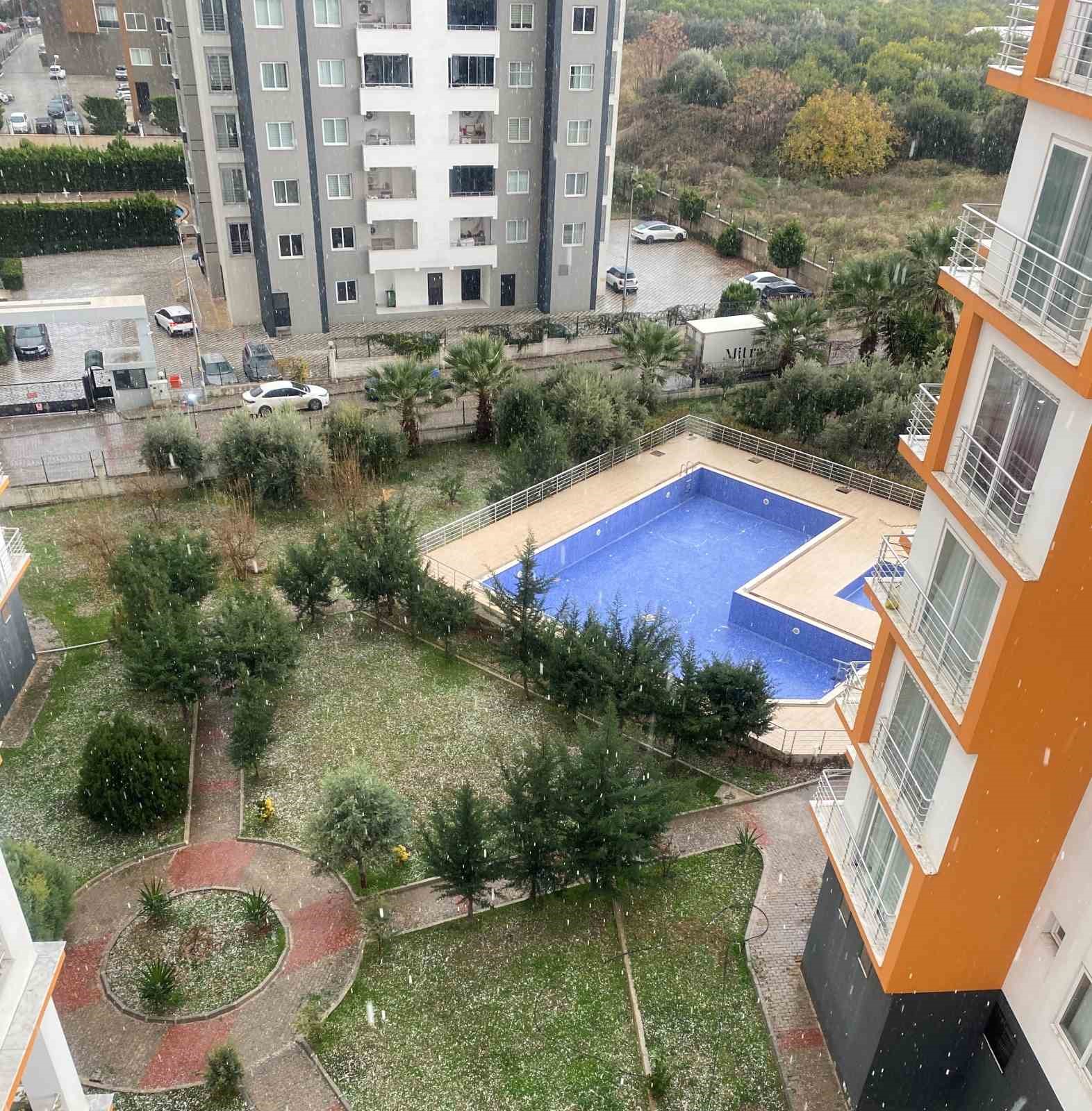 Mersin&rsquo;i dolu vurdu
