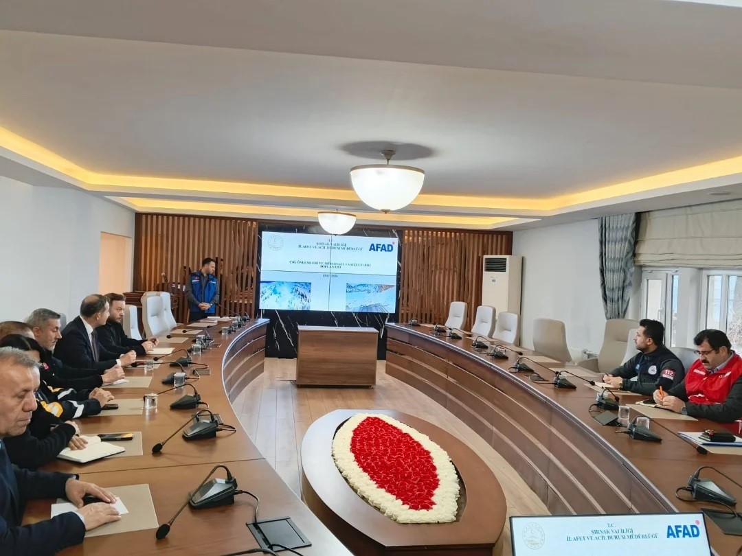 Şırnak&rsquo;ta &ccedil;ığ riskine karşı koordinasyon toplantısı yapıldı
