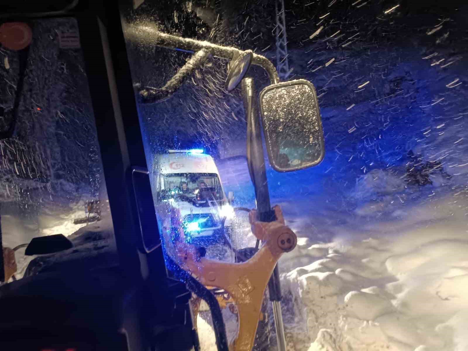 Malatya&rsquo;da 136 kırsal mahalle yolu kapalı
