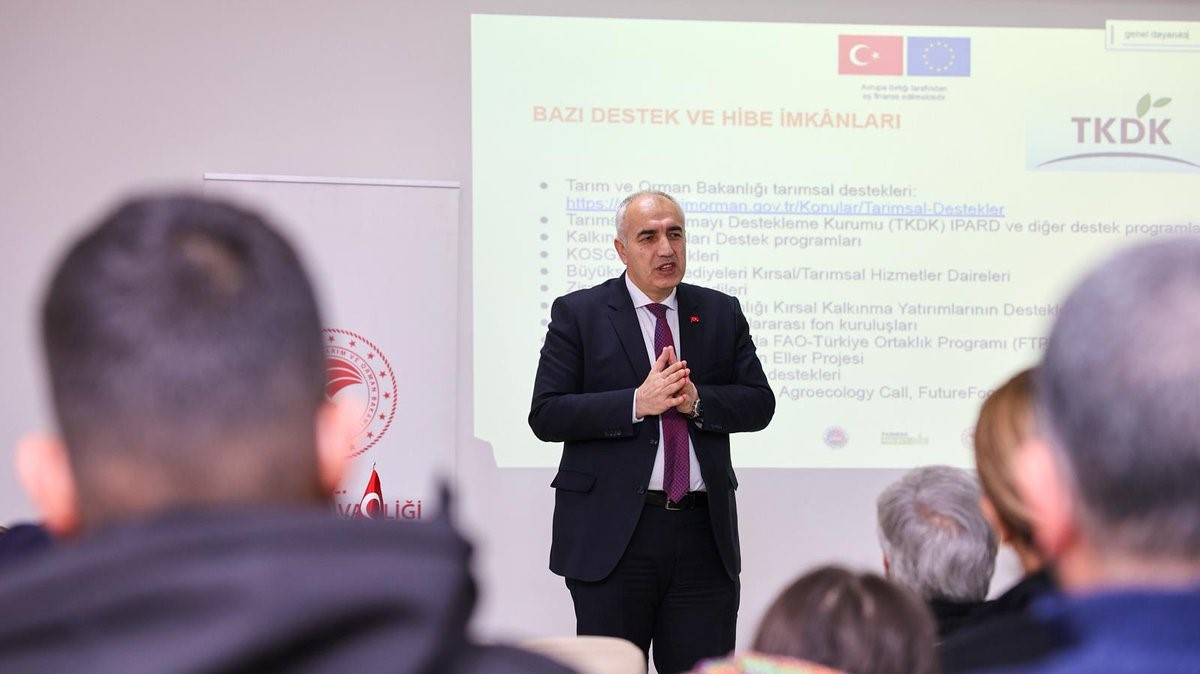 Malatya&rsquo;da &uuml;reticilere FARMERS eğitimi verildi
