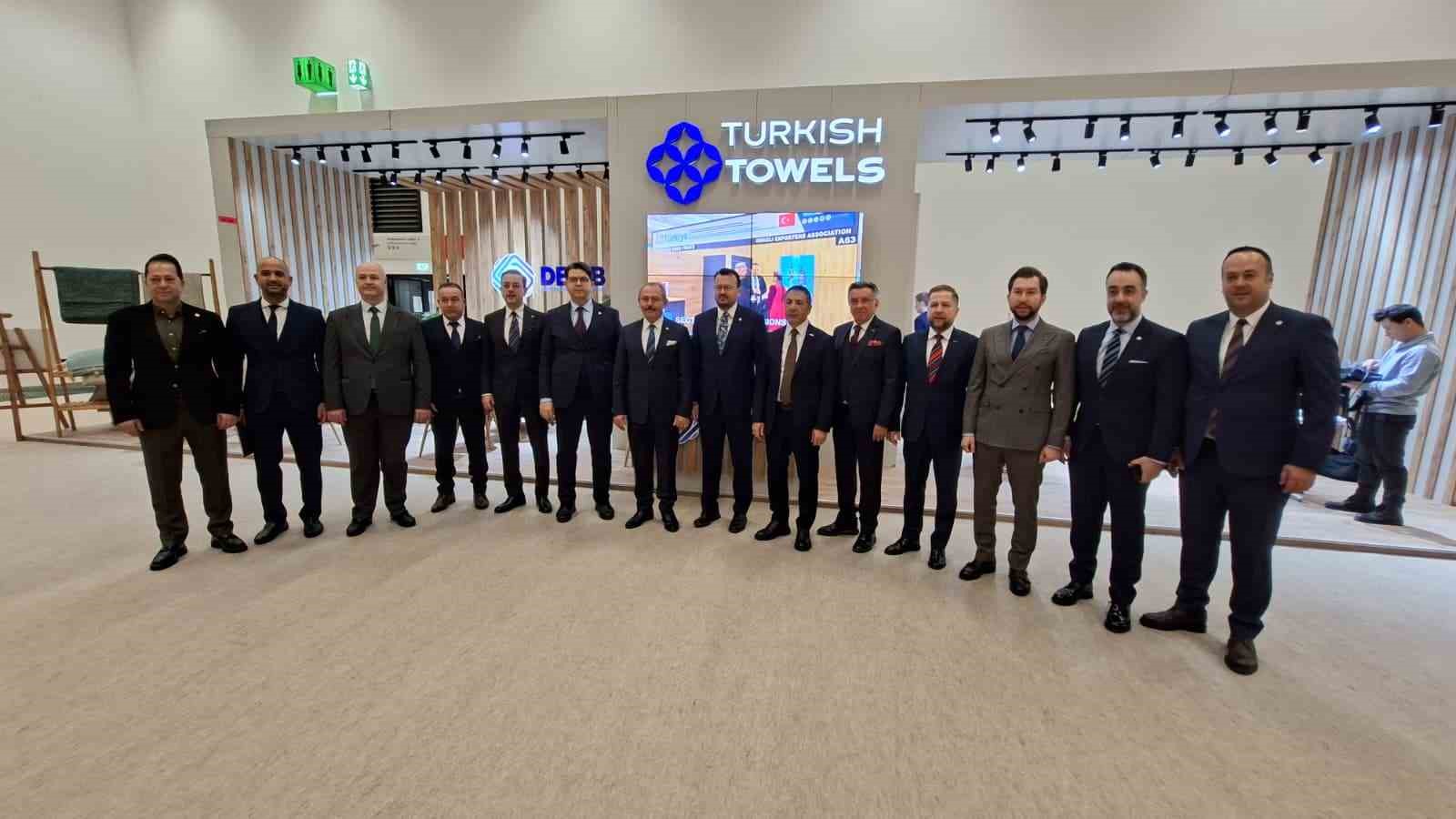 Denizli ev tekstili Almanya’da kurulan dünya sahnesinde tanıtılıyor