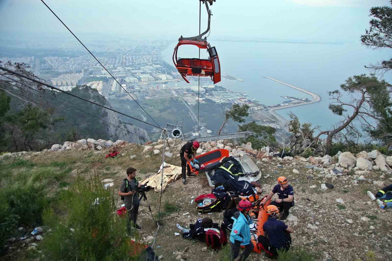 Teleferik kazası davasında adli kontroller kalktı
