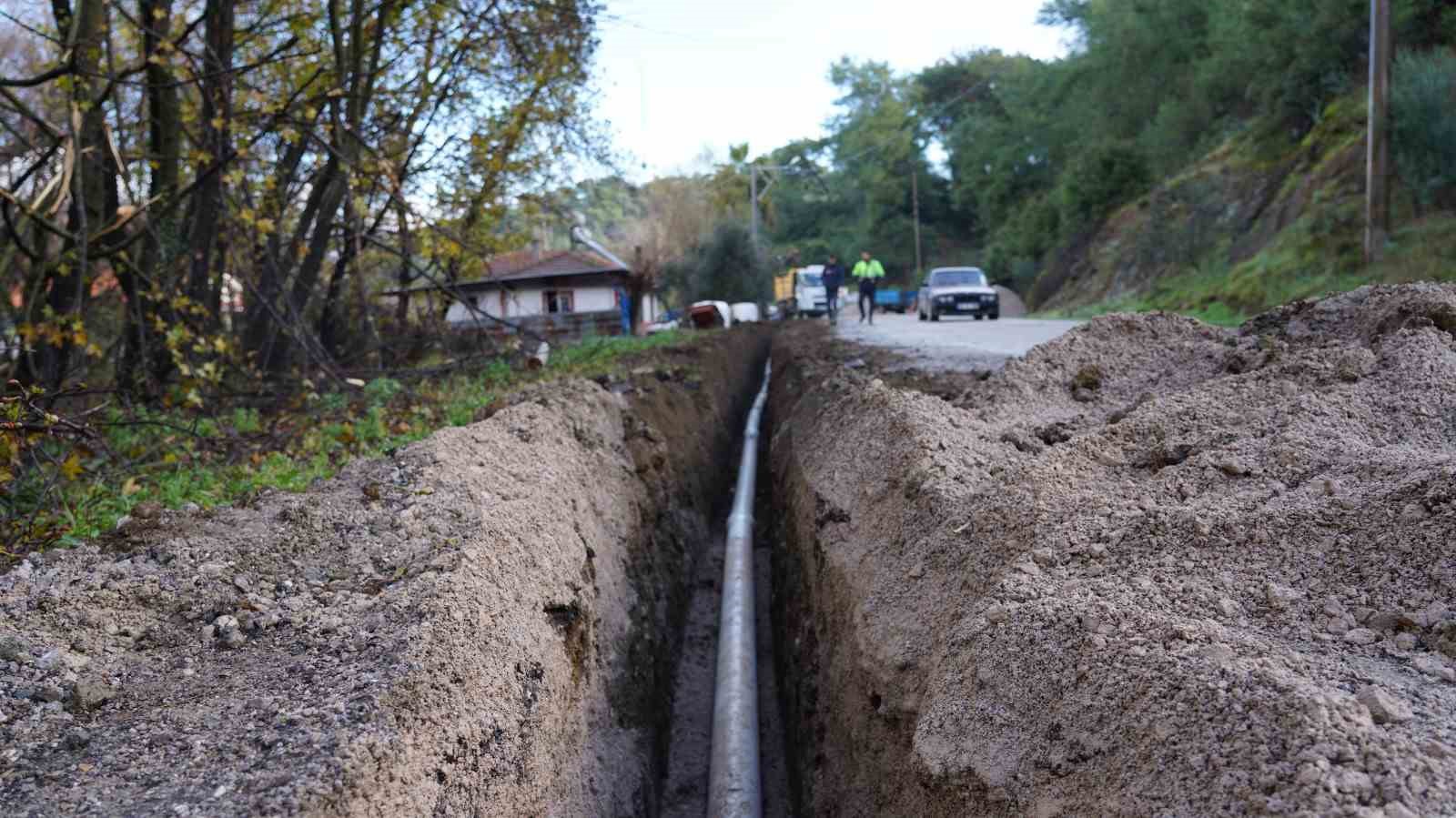 Ortaca Tepearası Mahallesi&rsquo;ndeki i&ccedil;me suyu hattı yenileniyor
