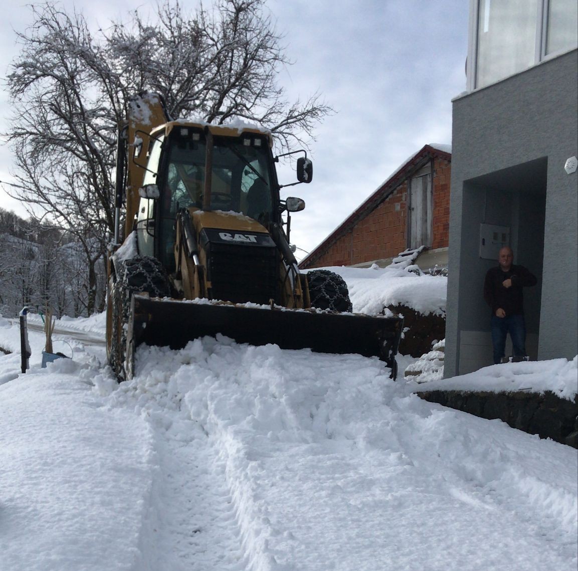 Rize’de 59 köy yoluna kar engeli