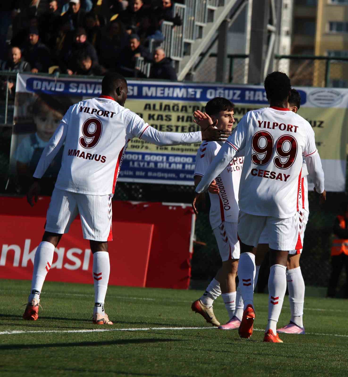 Ziraat Türkiye Kupası: Aliağa FK: 2 - Samsunspor: 6 (Maç sonucu)
