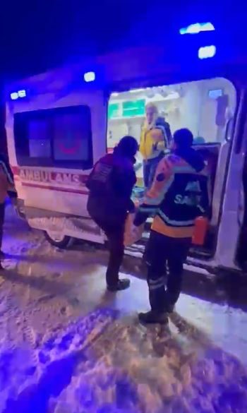 Köyde yaşayan vatandaş rahatsızlandı, ekipler seferber oldu