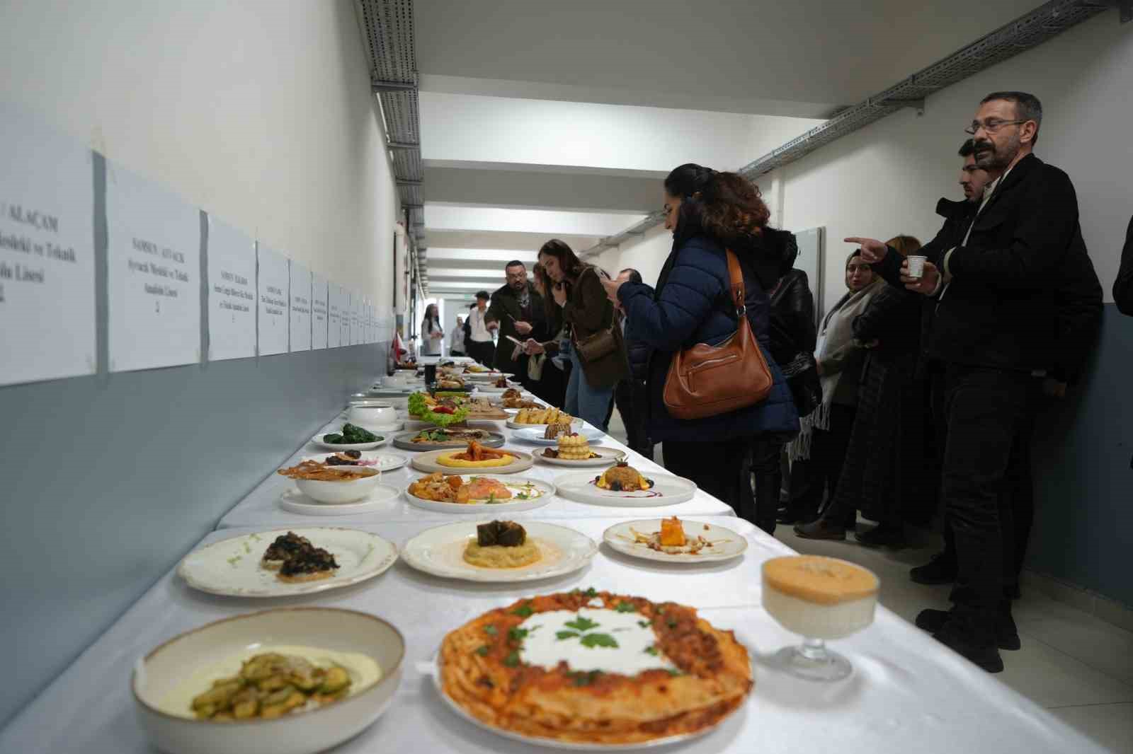 Tencere kaynadı, hünerler konuştu: Liseli şefler Samsun’da yarıştı