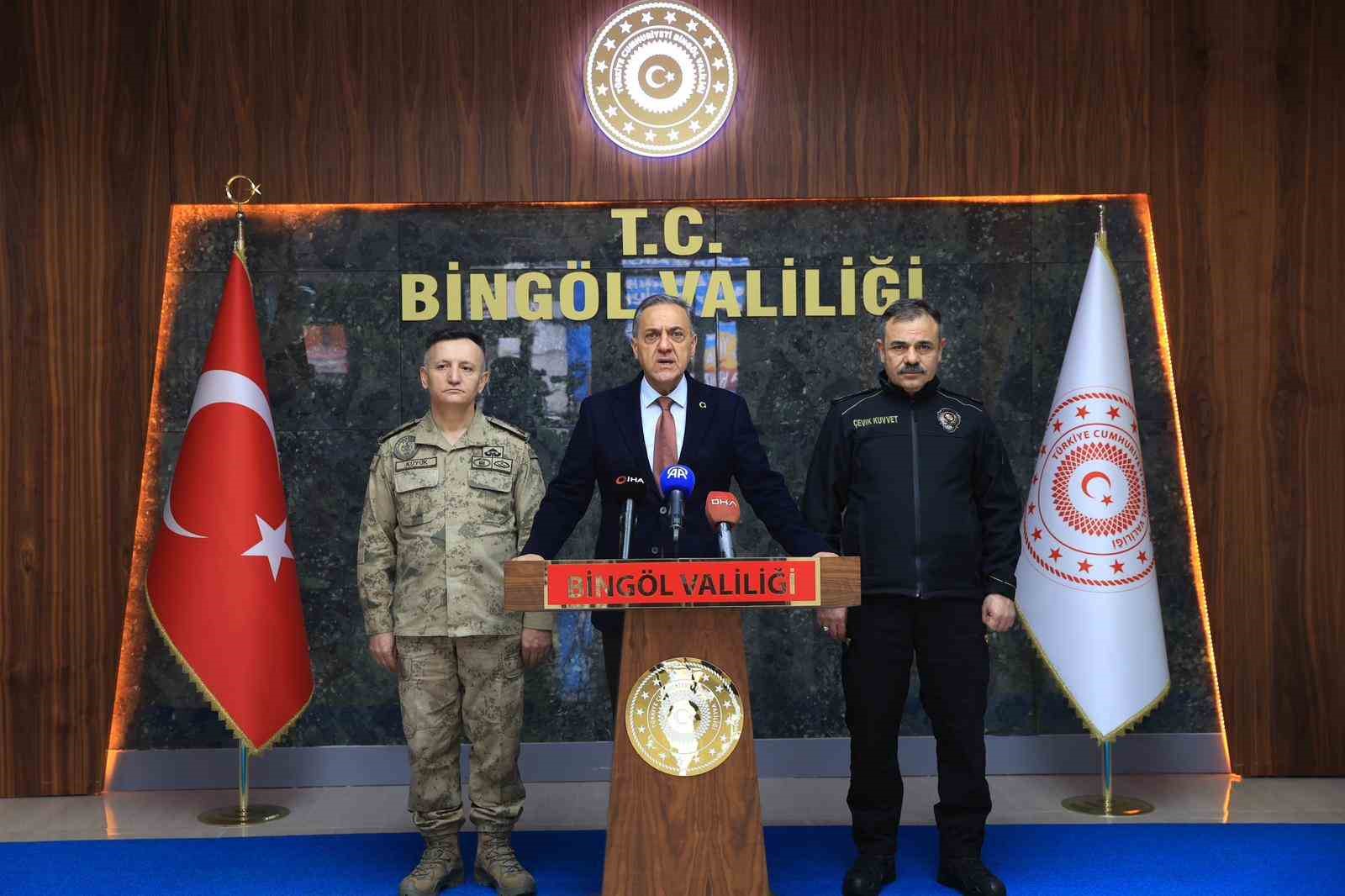 Bing&ouml;l&rsquo;de asayiş su&ccedil;larında d&uuml;ş&uuml;ş yaşandı
