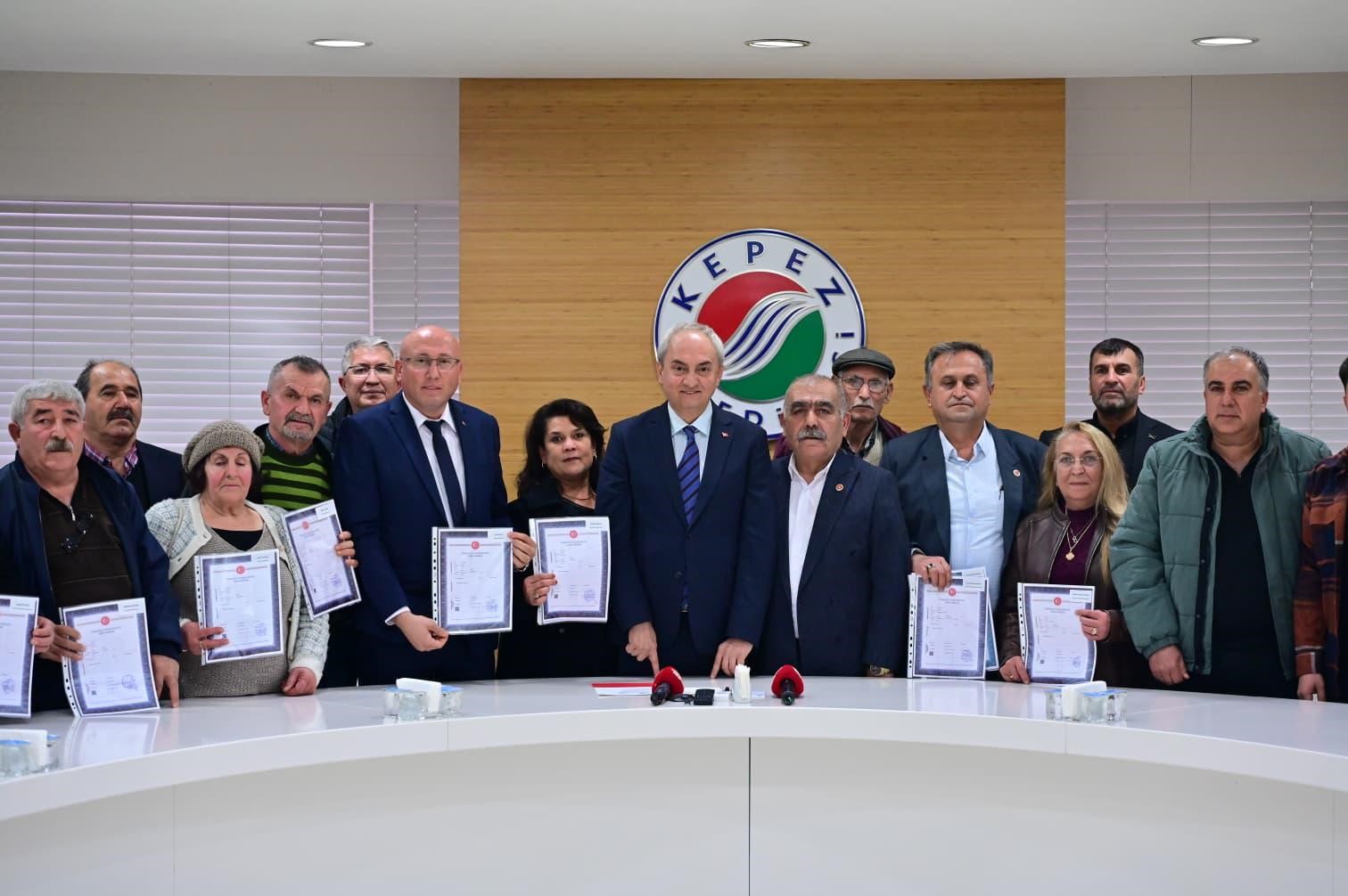 Kepez’de 20 yıllık imar çıkmazı aşıldı