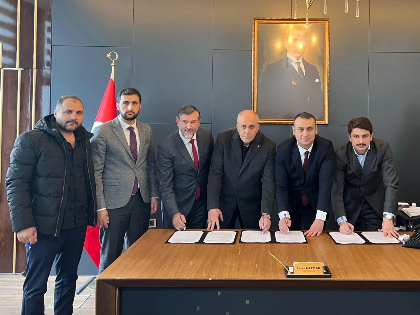 Hatay&rsquo;da 2 caminin inşası i&ccedil;in protokol imzalandı
