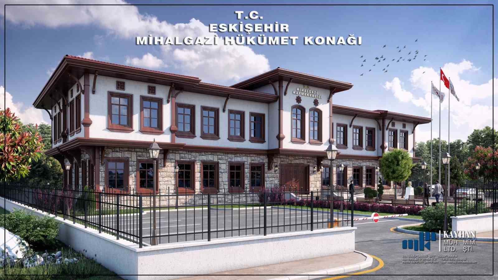 Eskişehir&rsquo;de 3 il&ccedil;ede h&uuml;k&uuml;met konaklarının yapımı devam ediyor
