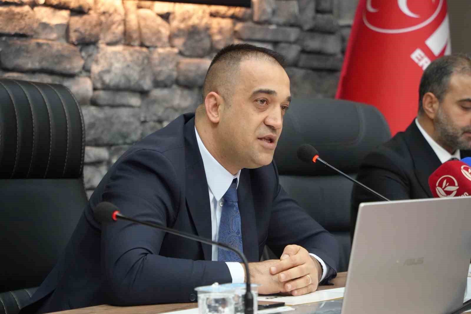 MHP İl Başkanı Yurdag&uuml;l; "Erzurum kongre binası yıkılmayacak"
