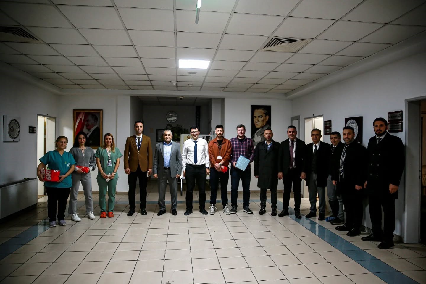 Rektör Kent, ADÜ Hastanesi’nde hizmetleri yerinde inceledi