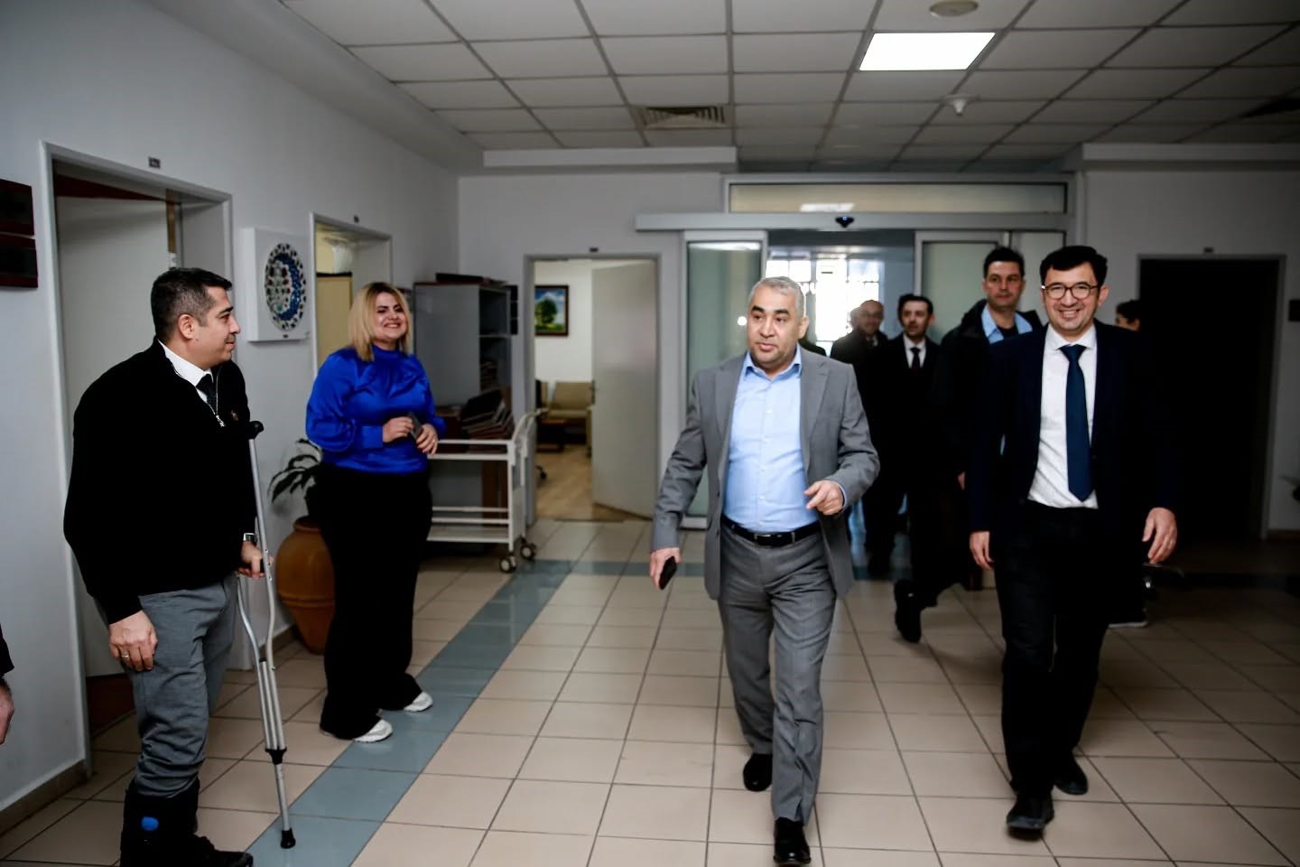 Rekt&ouml;r Kent, AD&Uuml; Hastanesi&rsquo;nde hizmetleri yerinde inceledi
