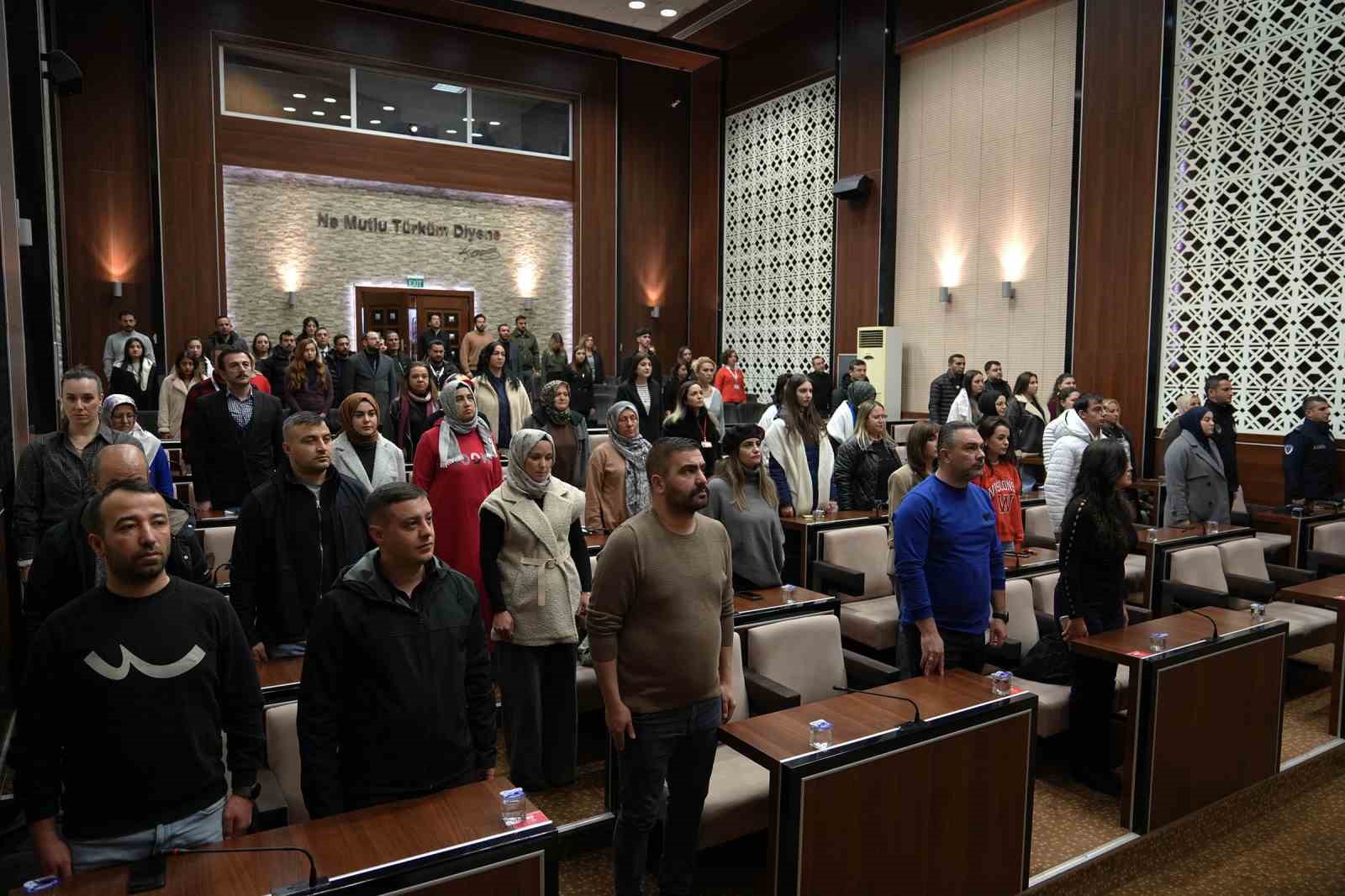 Belediye personeline &lsquo;Narko Rehber&rsquo; eğitimi
