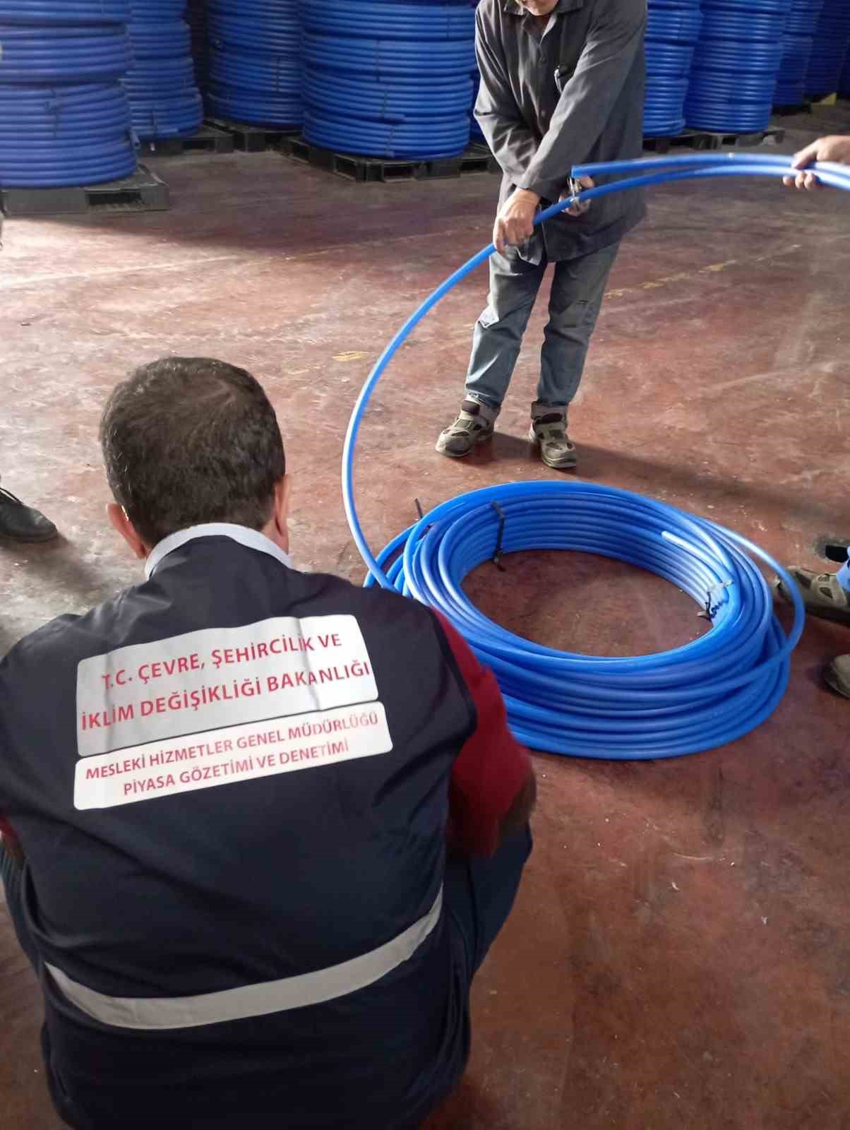 Geçen yıl standarda uymayan yapı malzemeleri için 154.5 milyon lira ceza uygulandı