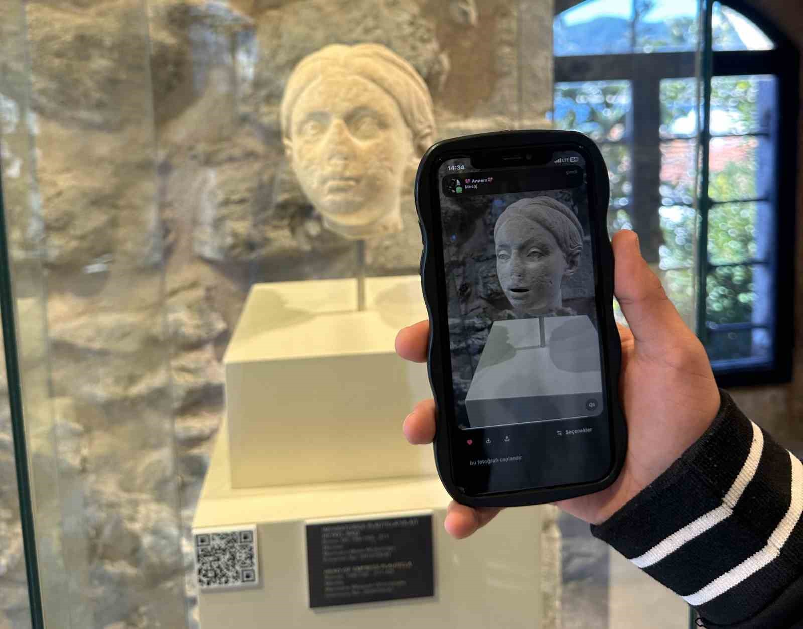 Marmaris&rsquo;in &ouml;ğrencileri ge&ccedil;mişi teknolojiyle buluşturuyor
