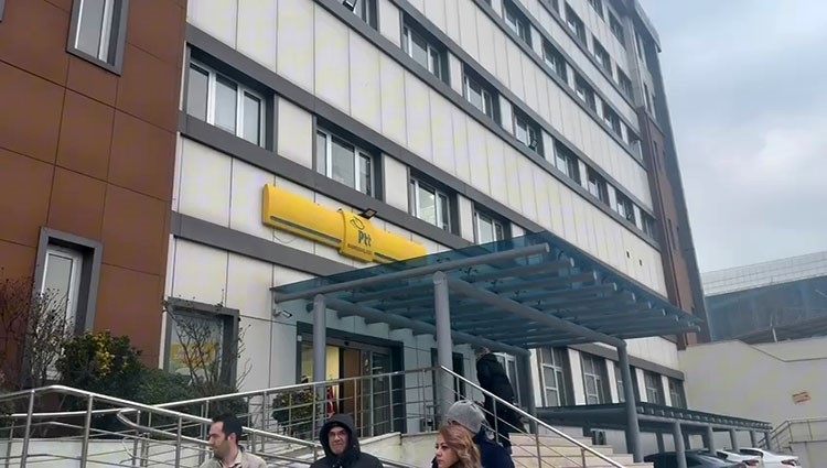 PTT&rsquo;de iş bırakma eylemi
