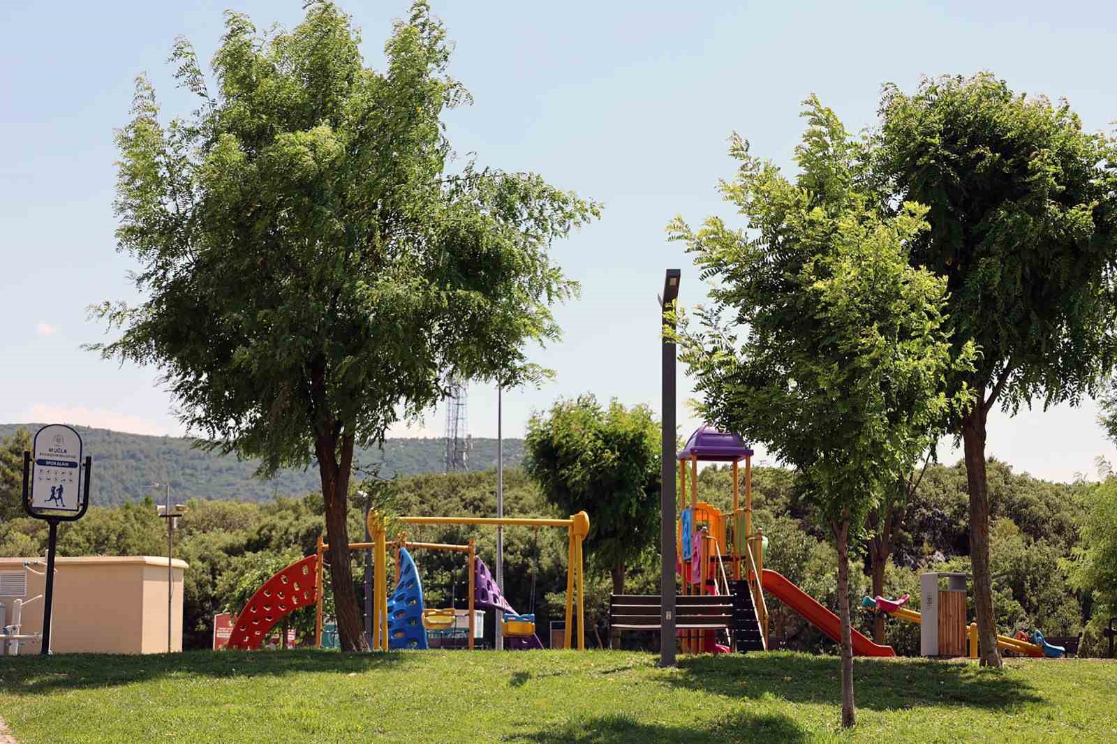 Muğla Büyükşehir Belediyesi yeşil alanları artırıyor