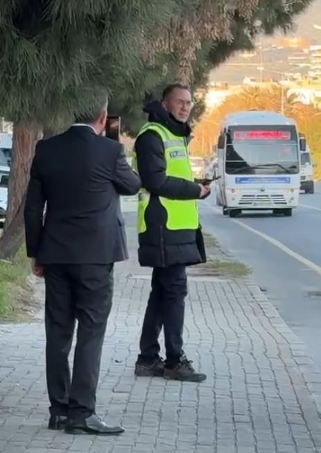 Aydın&rsquo;da trafik polisine kaldırım n&ouml;beti mahkemeye taşındı
