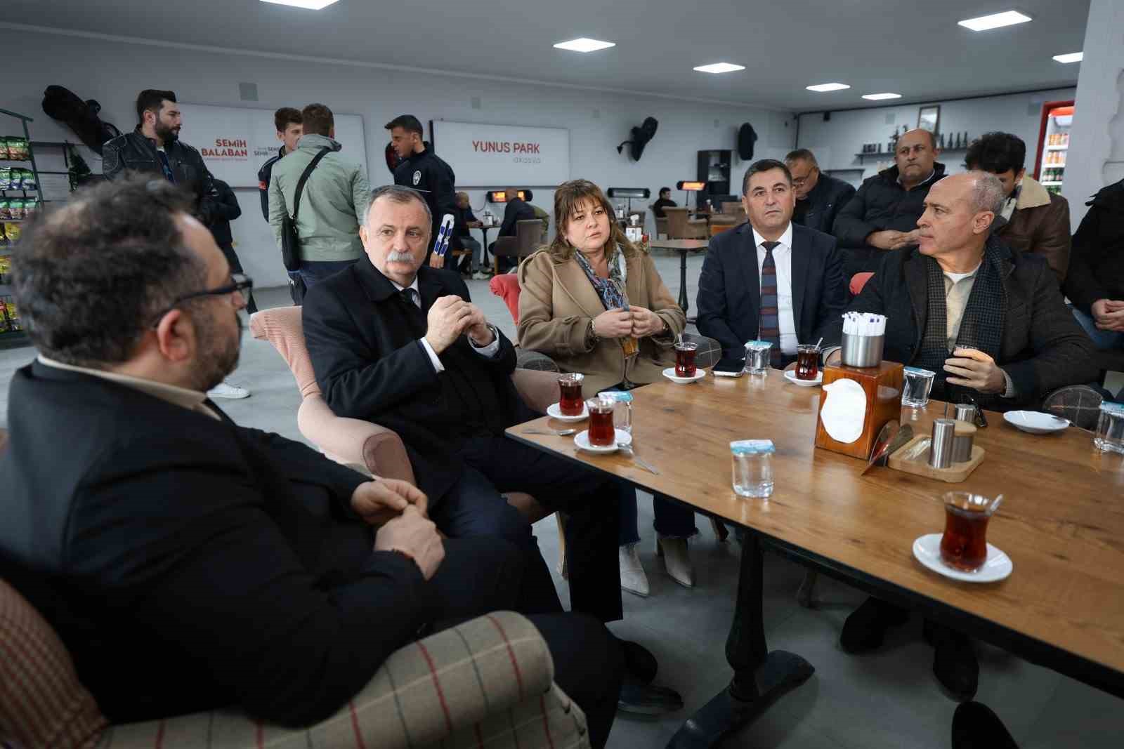 Başkan Balaban Muradiye’de çalışmaları yerinde inceledi