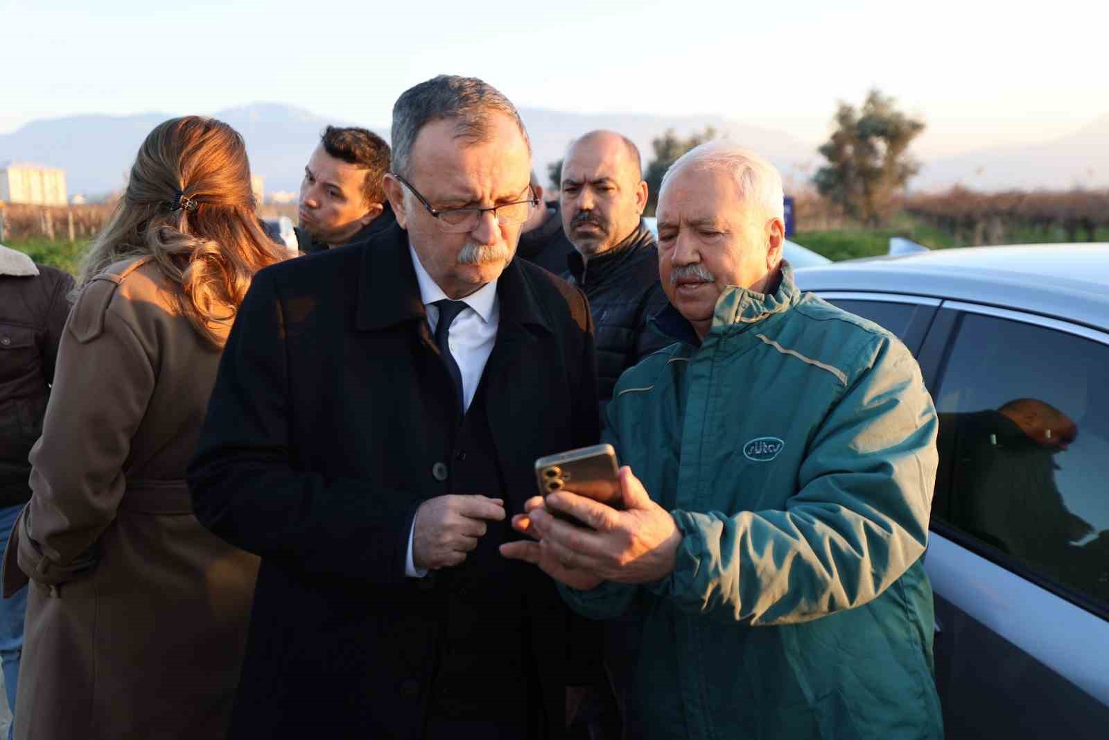 Başkan Balaban Muradiye&rsquo;de &ccedil;alışmaları yerinde inceledi
