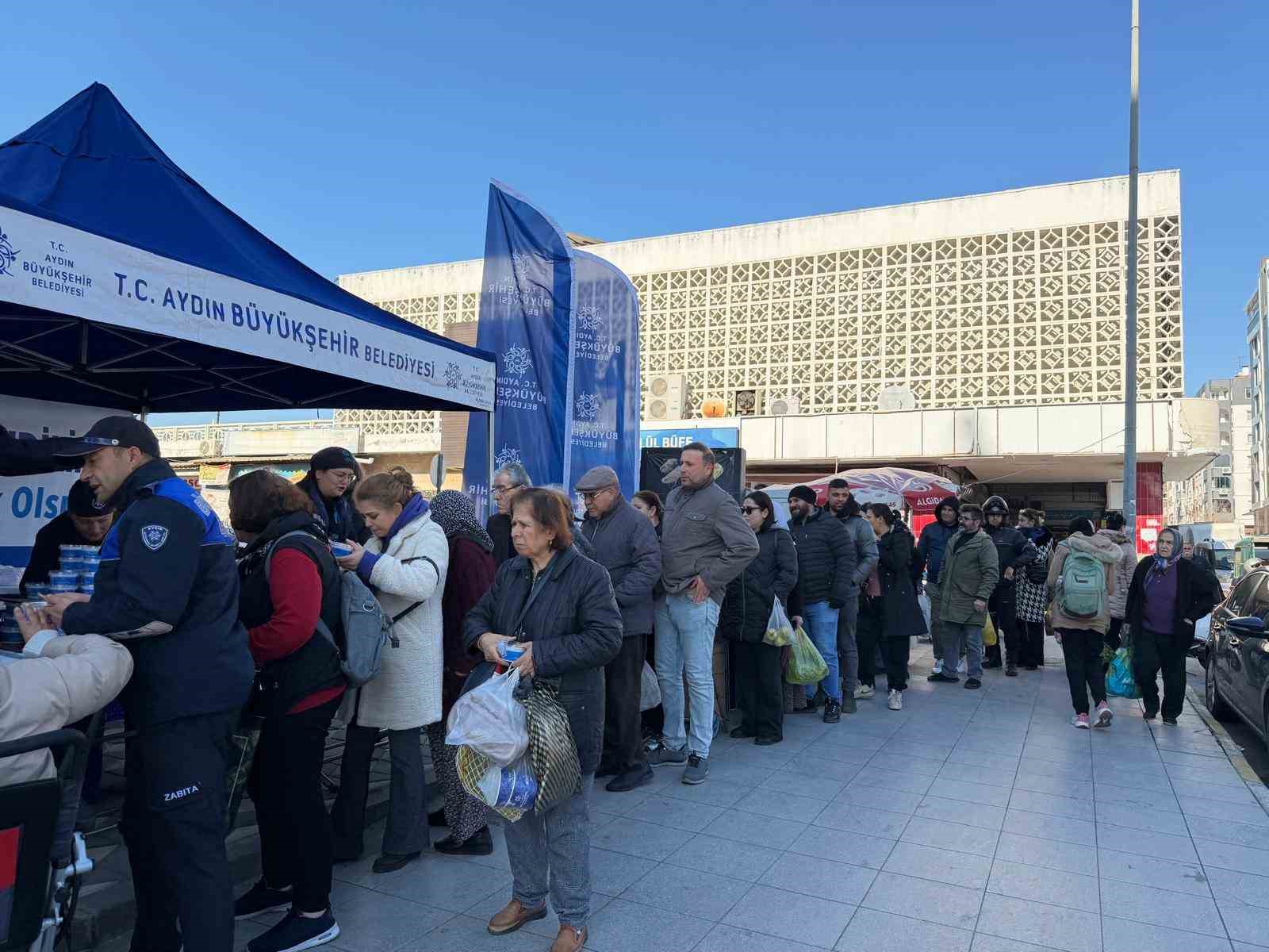 Aydın Büyükşehir Belediyesi’nden Miraç Kandili hayrı