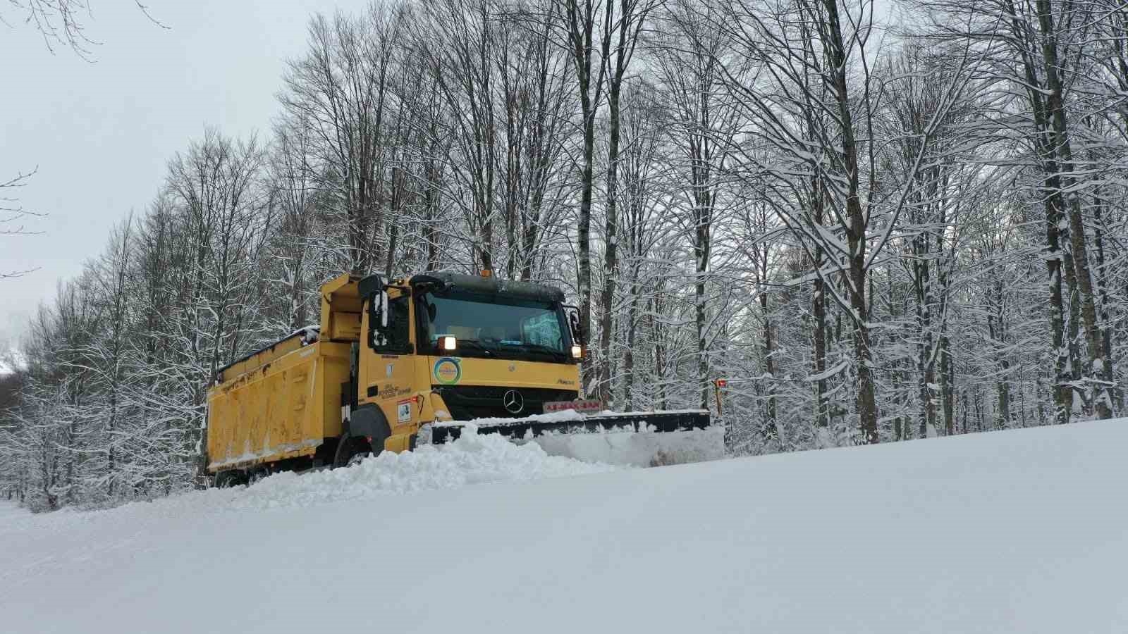 Ordu’da eğitime kar engeli