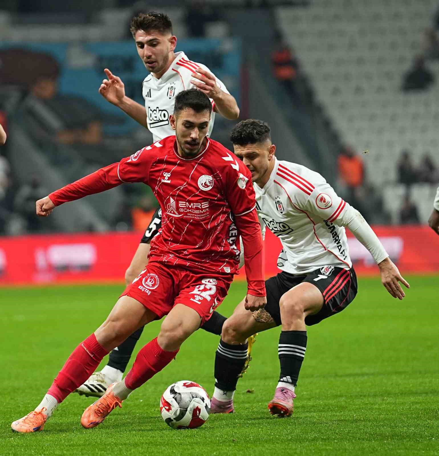 Ziraat T&uuml;rkiye Kupası: Beşiktaş: 3 - Ankara Ke&ccedil;i&ouml;reng&uuml;c&uuml;: 0 (Ma&ccedil; sonucu)
