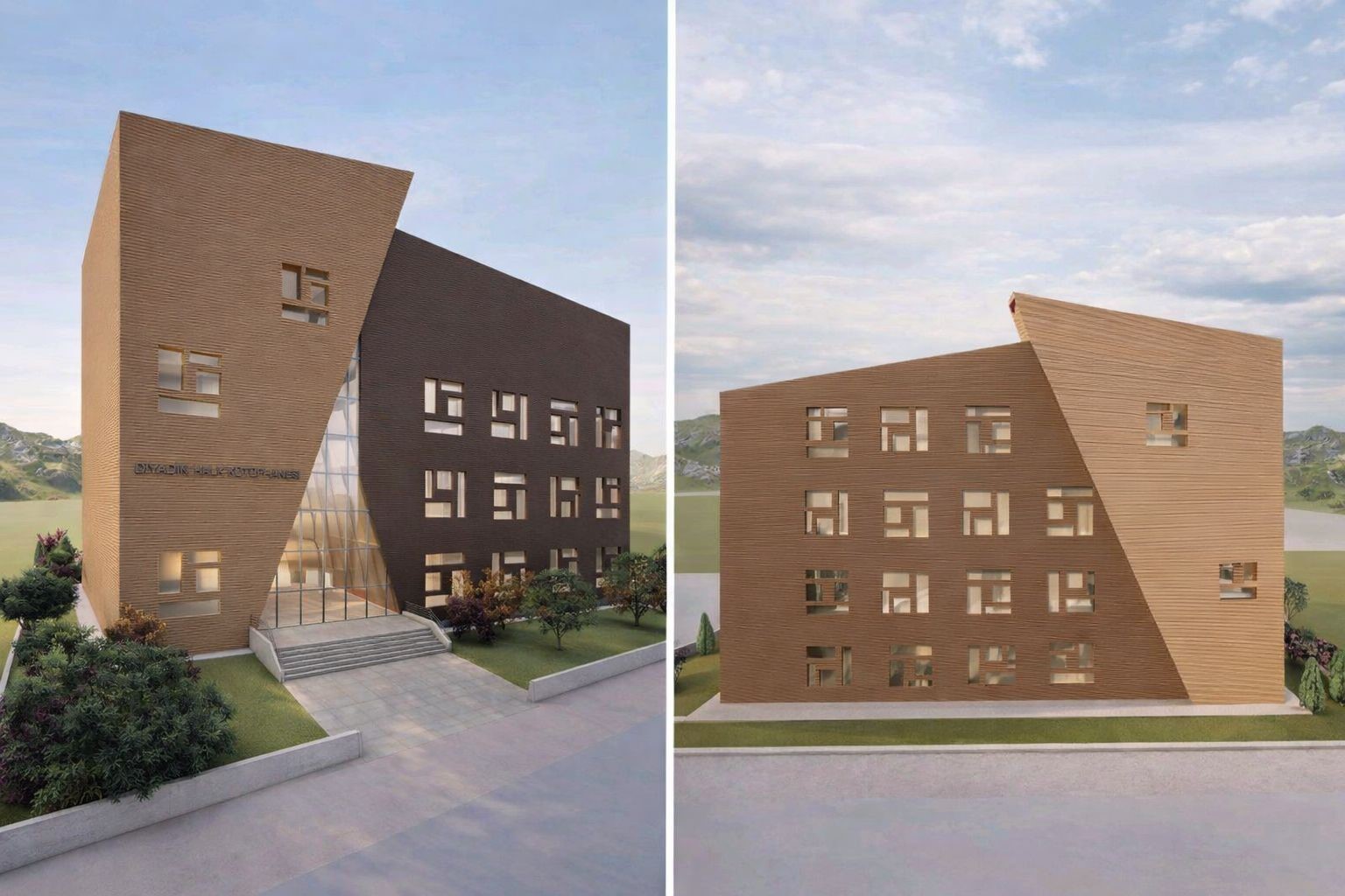 Diyadin’e modern kütüphane kazandırılıyor