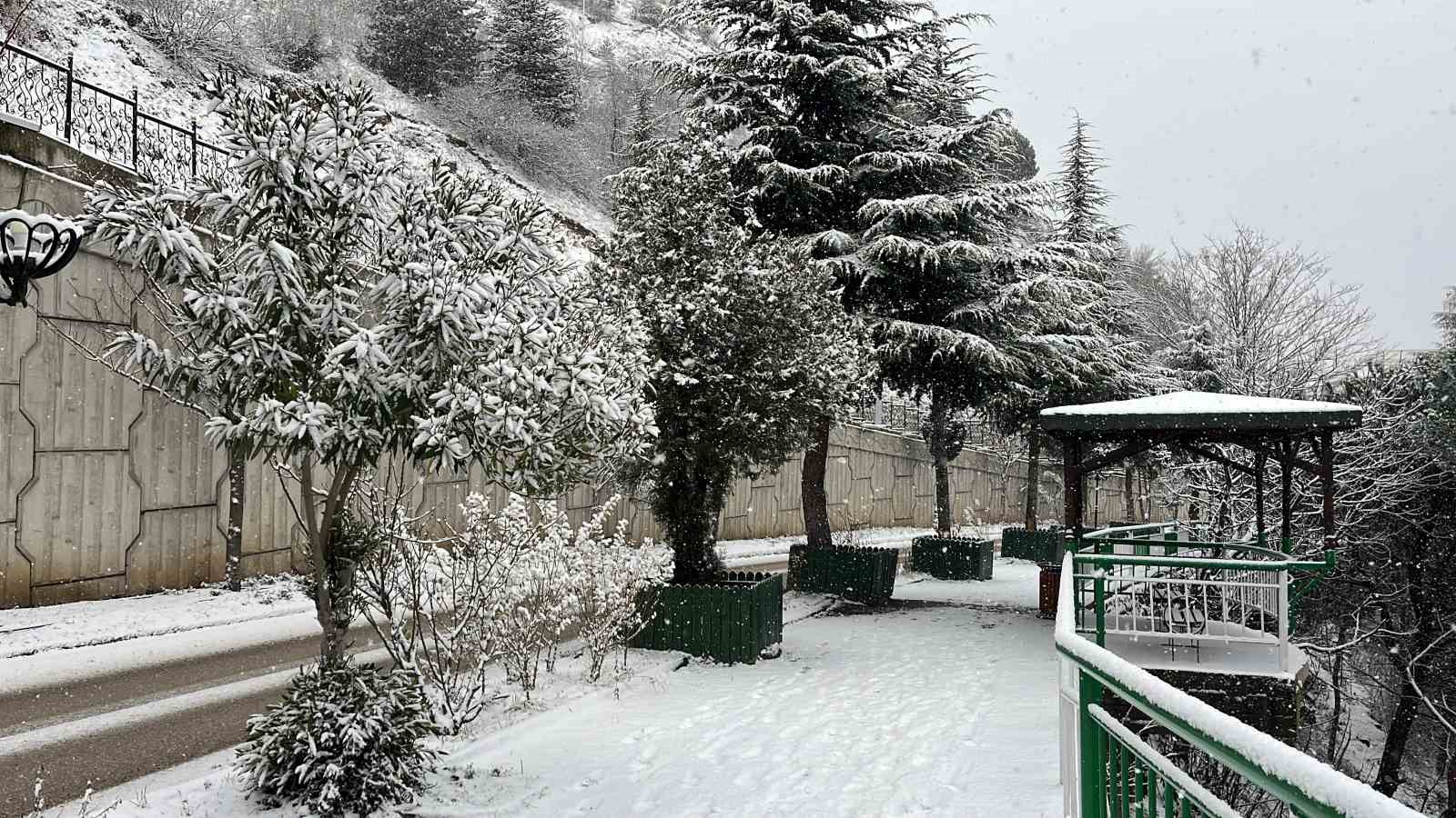 Artvin&rsquo;de kar etkili oluyor
