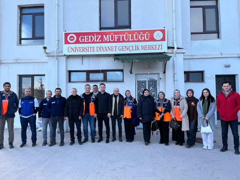 Gediz&rsquo;de okullarda afet farkındalık eğitimleri d&uuml;zenlendi
