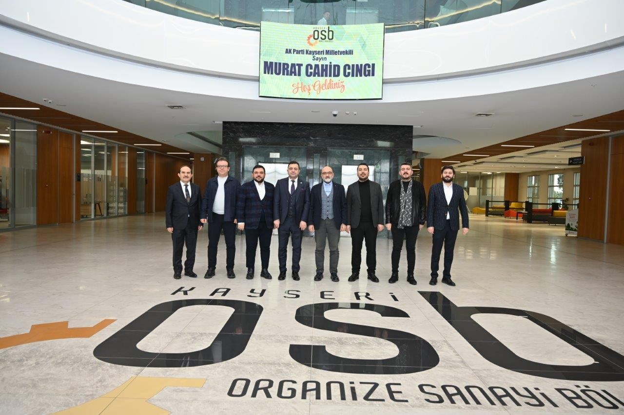 Kayseri OSB Y&ouml;netim Kurulu toplantısı yapıldı
