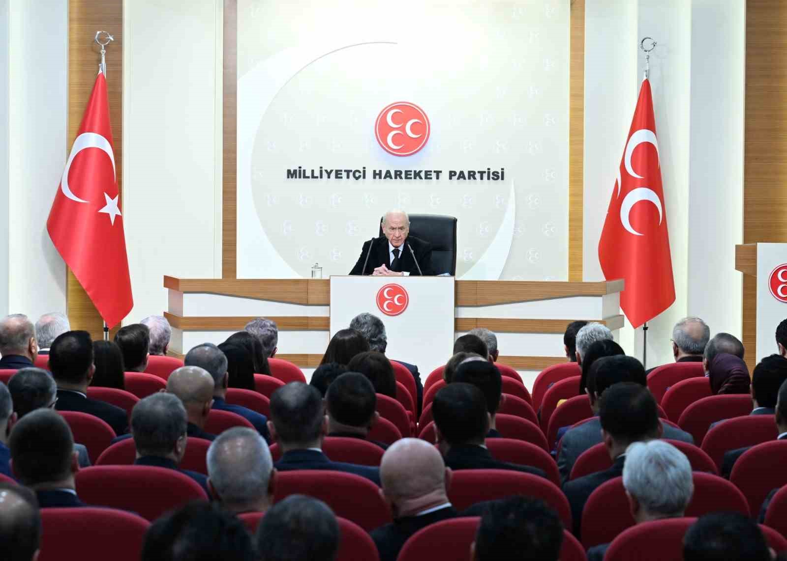 MHP Genel Başkanı Bahçeli, MYK ve MDK toplantılarına başkanlık etti